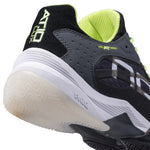 AT10 LUX Padel Shoes - Black/Green Grey