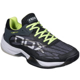 AT10 LUX Padel Shoes - Black/Green Grey