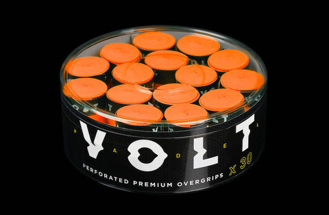 VOLT Premium Padel Overgrips - Orange (30 units / box)