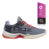 NOX AT10 Lux Series Padel Shoes - Cool Grey / Georgia Peach