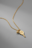 Gold Padel Jewellery Set (Necklace, Bracelet, Earrings)