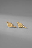 Gold Padel Jewellery Set (Necklace, Bracelet, Earrings)