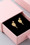 Gold Padel Earrings - SVL