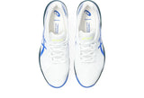 Asics Solution Swift FF Padel Shoes - White/Illusion Blue