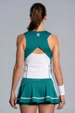 PRO Women's Tank Top White/Ivy Green