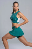 Women's skirt PRO ivy green