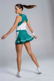 Women's PRO Skirt White/Ivy Green