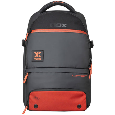 NOX LUXURY OPEN SERIES BLACK/RED BACKPACK