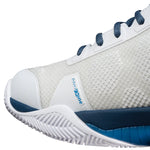 Nox NERBO White/Swedish Blue Padel Shoes (2025 Model)