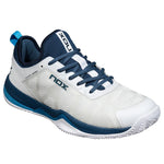 Nox NERBO White/Swedish Blue Padel Shoes (2025 Model)