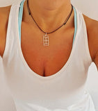 Padel Court Necklace - Forza Jewelry
